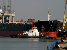 Tug and Gearbulk vessel